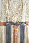 Makramee Wandbehang designed und hergestellt von Dörte Bundt, California Dreaming