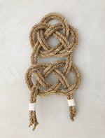 Infinity Knot Wall Sculpture Jute