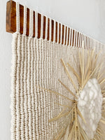 SOLSTICE Knotted Wallhanging Natural Fiber Mix