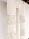 THE PORTAL opulent Macramé Wallhanging in natural white