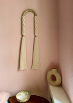 Lux | Ceramic Arch Wall Art with Long Knot