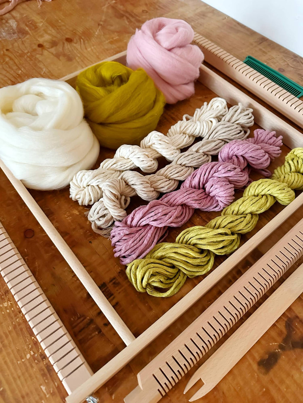 Weaving DIY Kit | Lush Levender + Lime