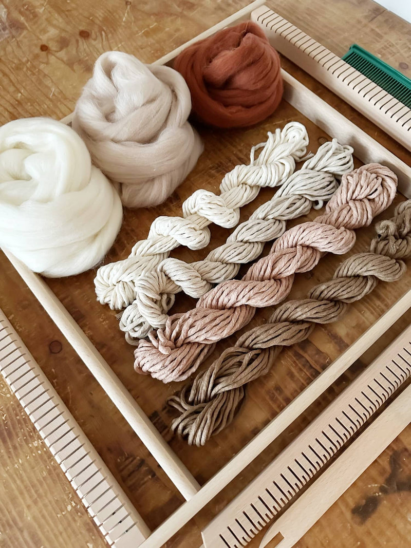 Weaving DIY Kit | Peach Moonstone