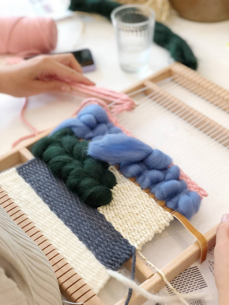 Meditative weaving 1:1: weave your own personalised project!
