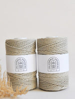 2mm recycled linen rope | twisted | 130m