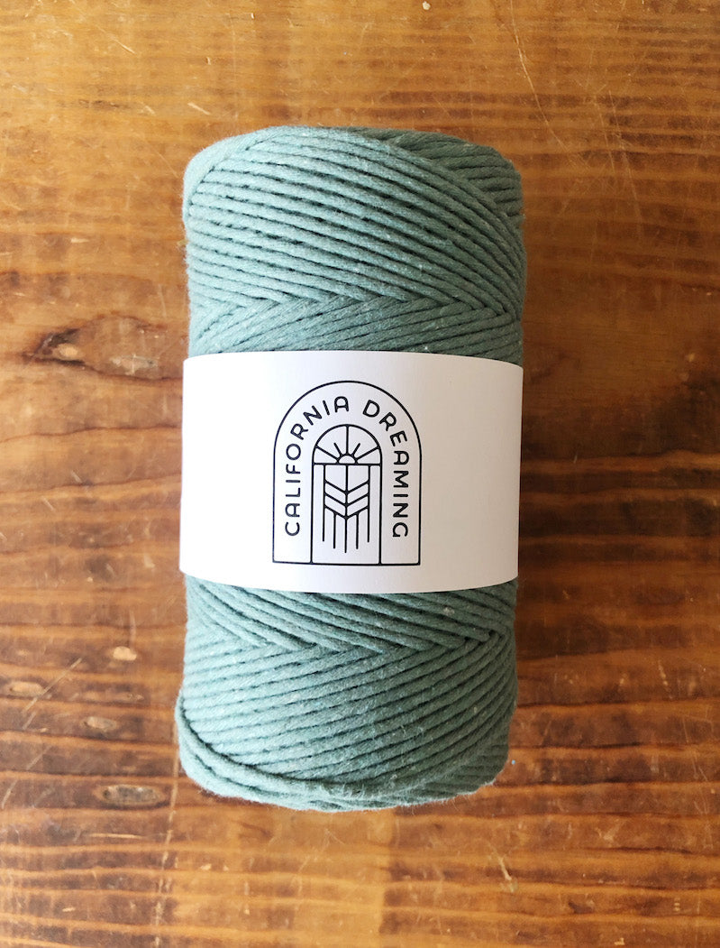 2.5mm recycled cotton rope | twisted | 130m| NATURE