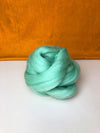 Merino Wool Roving - Mint Green