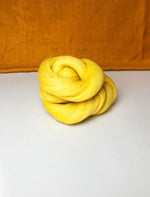 Chunky Merino Wolle Roving Wolle - Sonnengelb