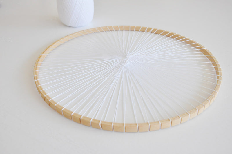 Runder Webrahmen, Kreisförmiges Loom Kit, DIY Web Kit mit Anleitung