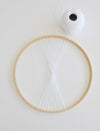 Runder Webrahmen, Kreisförmiges Loom Kit, DIY Web Kit mit Anleitung